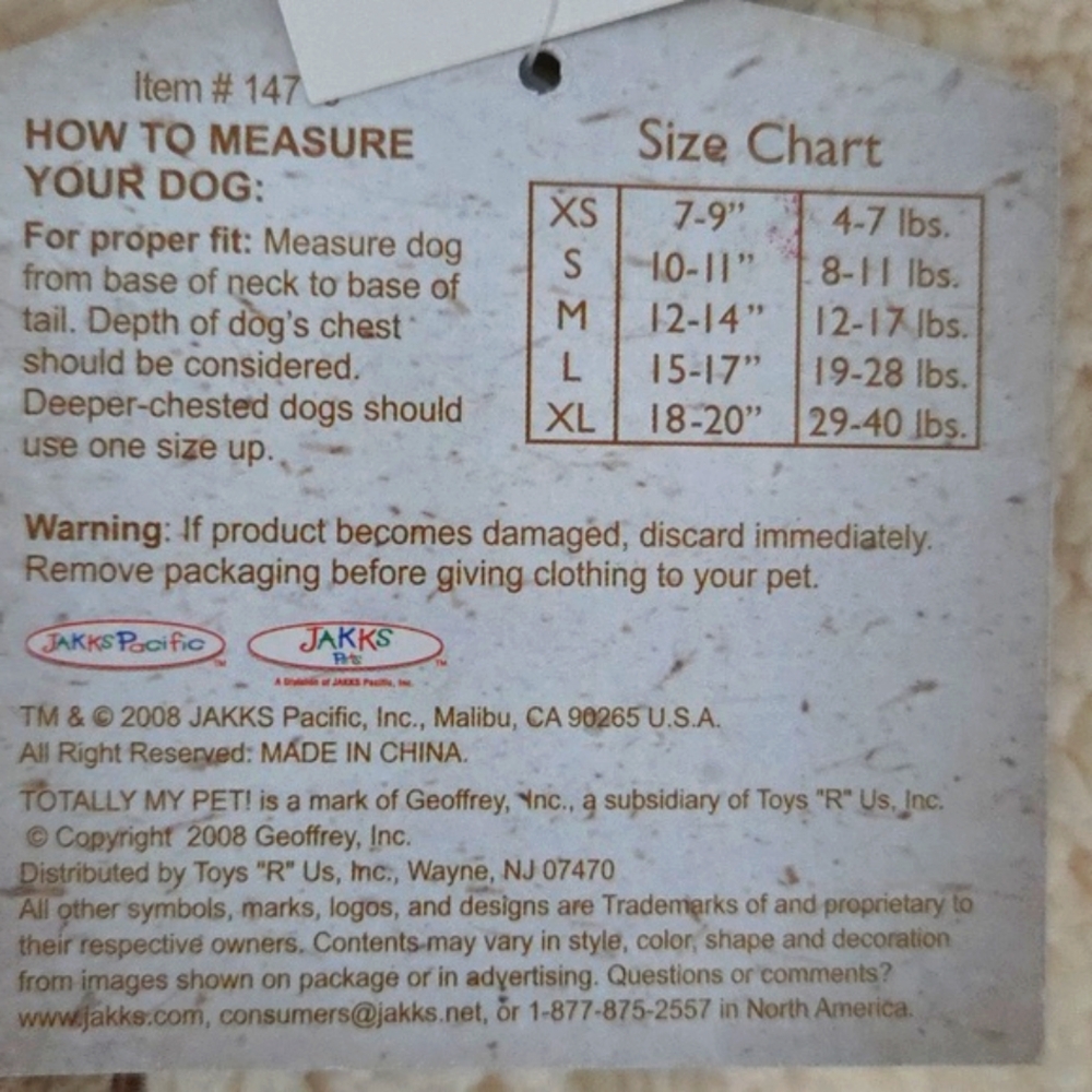 TOTALLY MY PET Hooded Doggie Bathrobe Cream Sherpa with Leaf Design Medium NWT - Picture 5 of 16